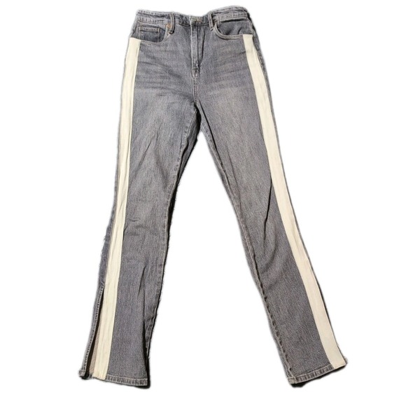 Blank NYC Denim - Blank NYC The Cooper Long Slim Straight Gray Tuxedo Size 27